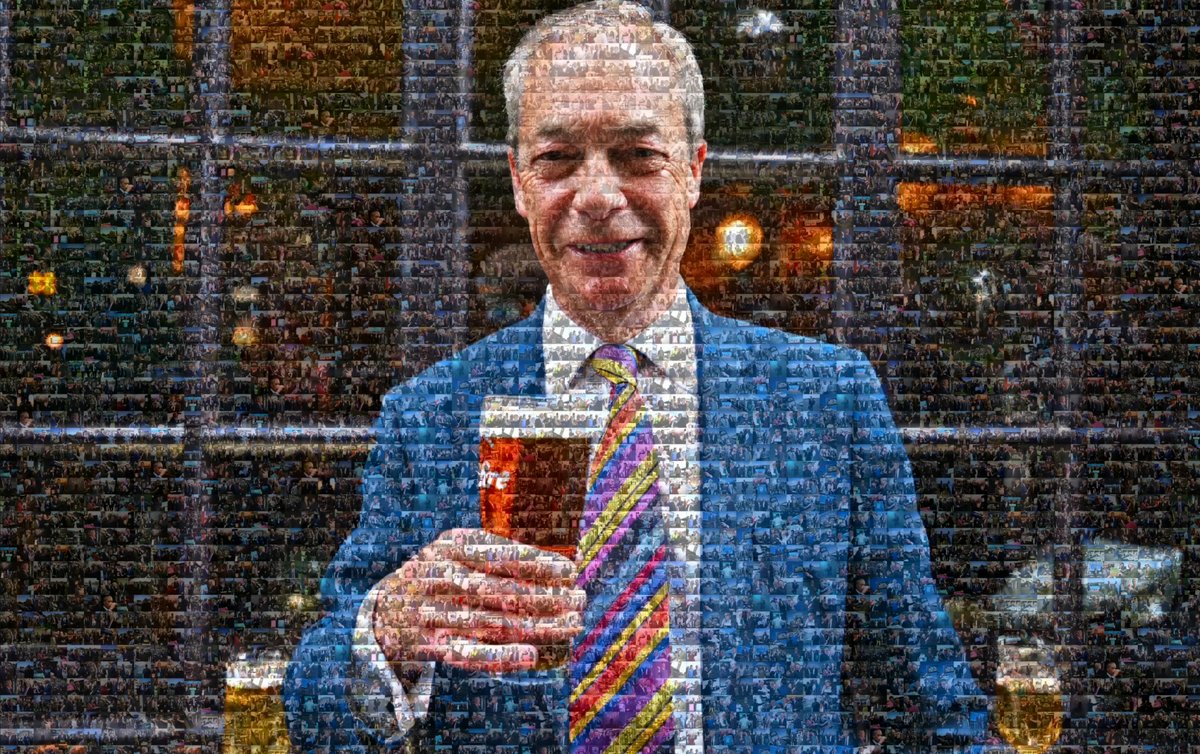 To celebrate Reform UK’s victory here is a selection of 1,000 pictures from our election campaign. 📸