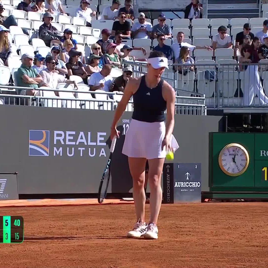 Straight Sets for Svitolina 💪 Elina Svitolina moves past Bartunkova 6-2, 6-3 to secure her spot in the quarterfinals. #IBI26