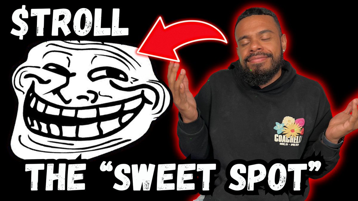 $TROLL is the next $PEPE and is in the “Sweet Spot” This is why people support Crash…