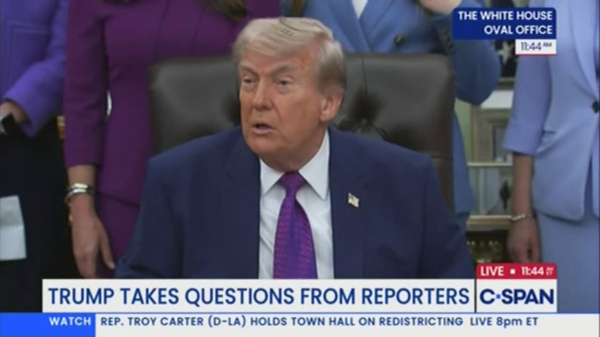 Trump: The ceasefire is unbelievably weak. I didn't even finish reading what they sent us. It's on life support. Life support is not a good thing. Do you agree? I would say the ceasefire is on massive life support where the doctor walks in and says, 'Sir, your loved one has approximately a 1% chance of living.'