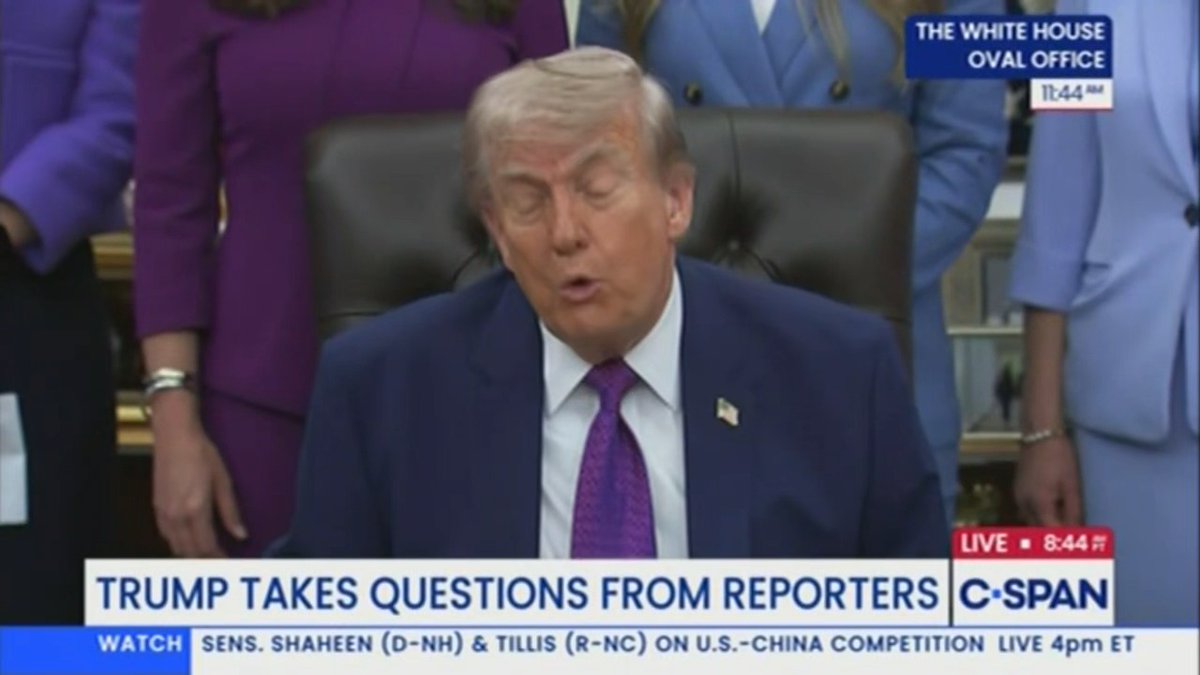 Trump on the Iran war: "What do I know? I've only been doing this a short period of time. What do I know?"