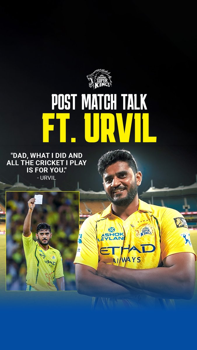 13-ball carnage ⚡ A special papa moment 💛 And memories to cherish forever in Yellove! 🦁 #WhistlePodu #CSKvLSG