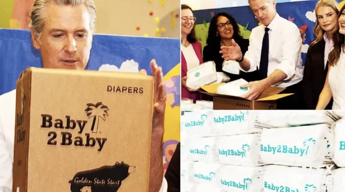 🚨 BOWNE REPORT: NEWSOM’S DIAPER DEBACLE EXPOSED 🚨 California's $20 million diaper deal funneled through a nonprofit network tied to Newsom's wife. ᴡᴀᴛᴄʜ ᴀʟᴇx ᴊᴏɴᴇs ʟɪᴠᴇ:
