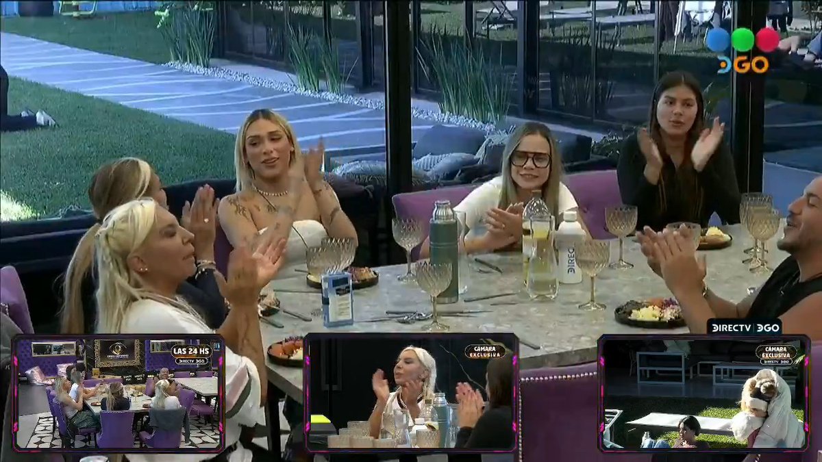 Así agradecen a Pincoya que les haya cocinado. #GranHermano #GranHermanoAr