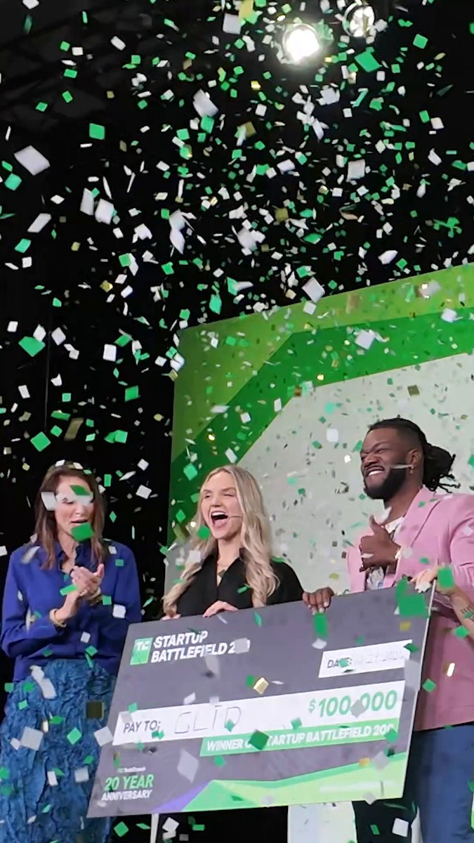 200 startups are selected. All 200 exhibit at Disrupt. 20 pitch on the Main Stage. 5 make the final round. 1 wins $100K equity-free. It's time for you to join the field and enter Startup Battlefield: