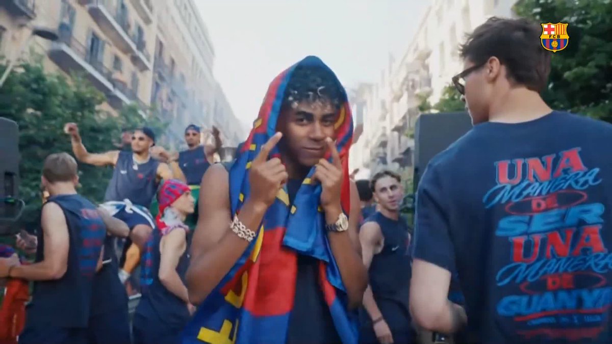 Lamine está disfrutón 🕺