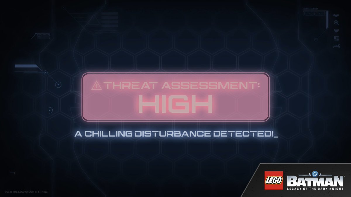 DANGER APPROACHING. Stay cool! #LEGOBatmanGame