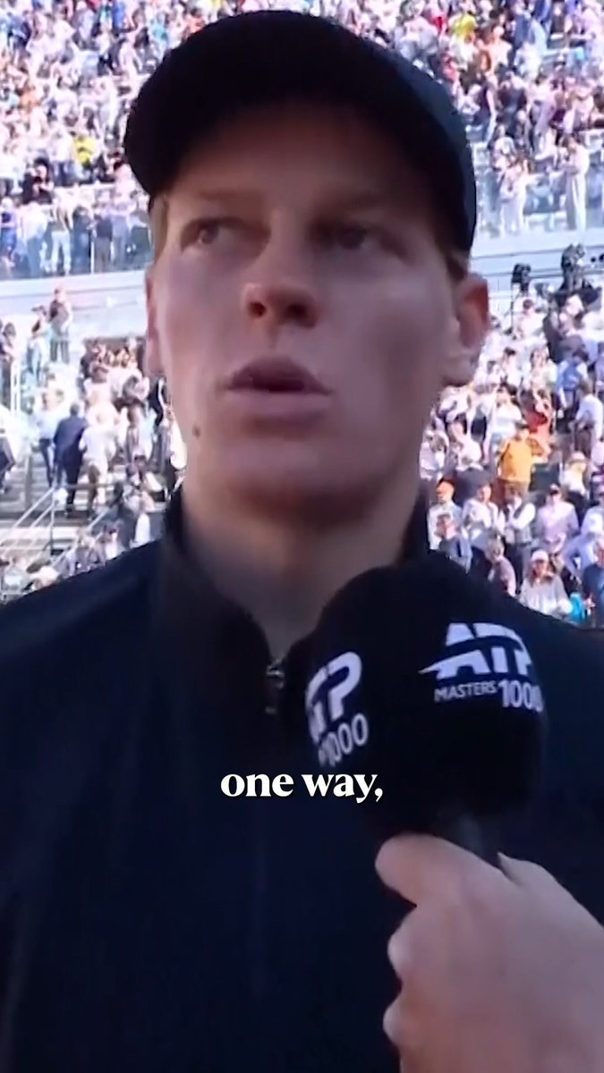 ๐ฃ๏ธ โExtremely happy to be in the next roundโ The World No. 1 reflects on his strong performance in windy conditions during his win over Alexei Popyrin