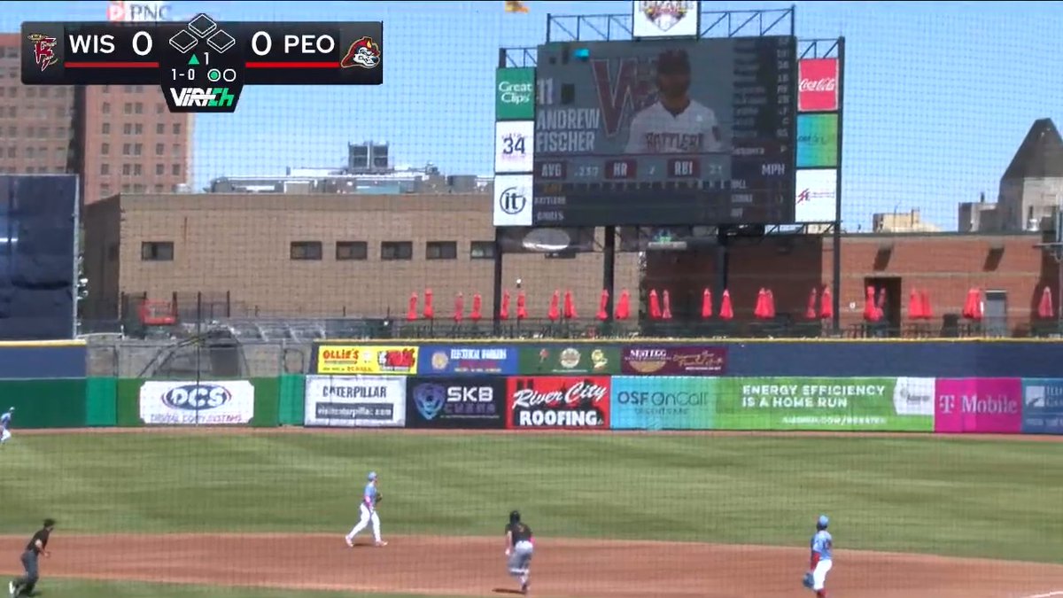 .Andrew Fischer went OFF on Mother’s Day: 4 Hits 2 HR 5 RBI 1 3B He boasts a .988 OPS on the year