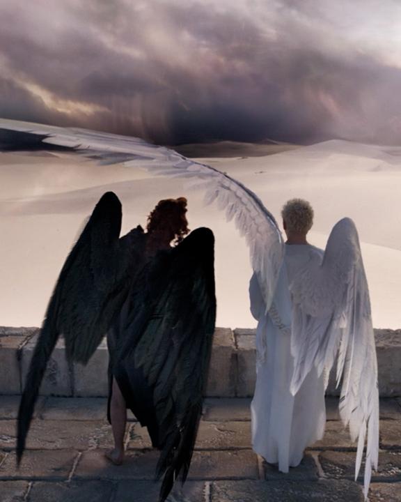 There is something to be said for shades of gray. 😇😈