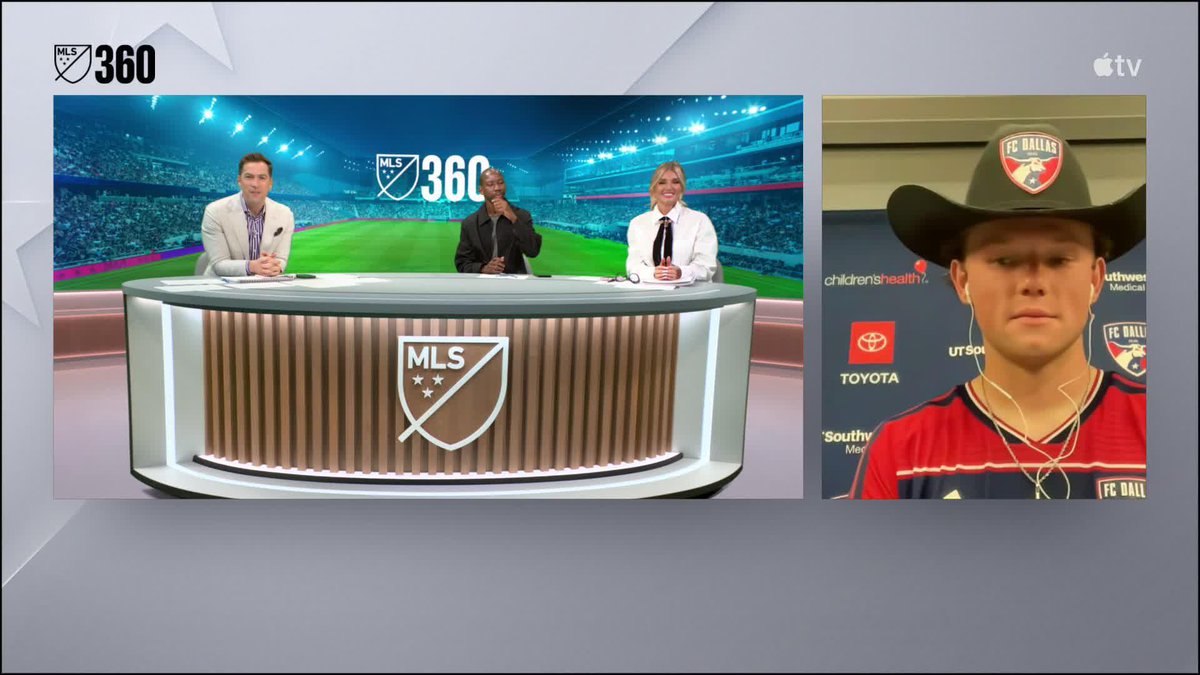 "My mom ran track." 💨 2025 MLS NEXT Pro MVP Sam Sarver on where he gets his speed from after scoring for the second-straight game as a super sub for FC Dallas.