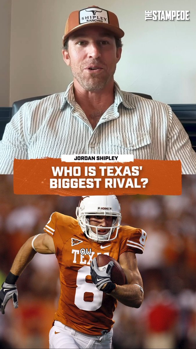 For Jordan Shipley, Oklahoma has always felt like Texas' biggest rival, regardless of how much the Aggies hate the Longhorns. #hookem