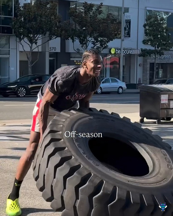 Back at it... 🛞 (📹 Moussa Diabaté)