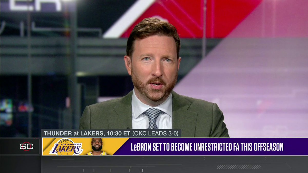.Dave McMenamin says championship contention will guide LeBron's future decisions 👀