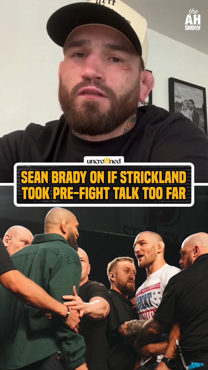 Sean Brady says it's on sight if anyone trash talked him how Strickland did Khamzat. #HelwaniShow #UFC328