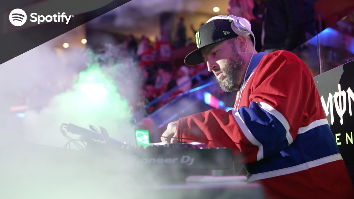 Une journée au boulot avec notre DJ d'aréna 🎧 A day on the job with our arena DJ #GoHabsGo | Spotify Canada