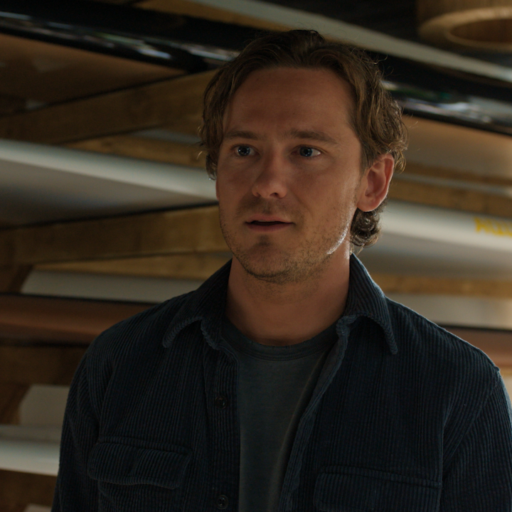 Fun fact: All of Lewis Pullman's costumes in Remarkably Bright Creatures were made of boyfriend material.