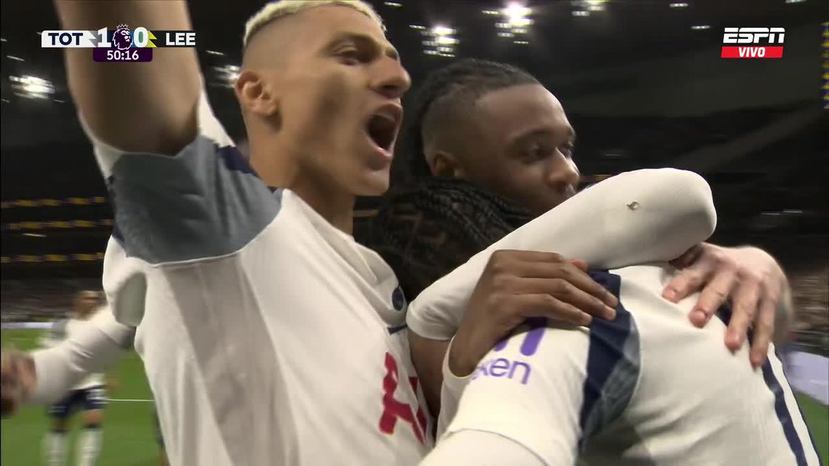 🤯🇫🇷 EL GOLAZO DE MATHYS TEL PARA ALEJAR A TOTTENHAM DE LA ZONA DE DESCENSO. Le pegó con asco. 🚬