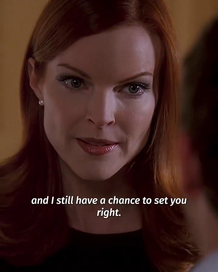 Andrew pushed every button, but Bree always has the final word…. Indifference is the ultimate power move. 🎬Desperate Housewives watch till the end