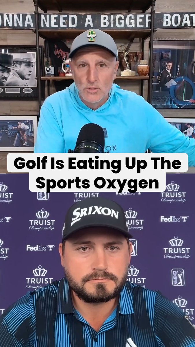 Golf is taking over more of the sports conversation right now. From Rory McIlroy and Scottie Scheffler to players like Collin Morikawa and Cam Young, the sport keeps building momentum. Andrew Novak says the consistency of big events, growing interest since COVID, and even YouTube golf have all helped bring in a bigger audience. trey wingo Andrew Novak