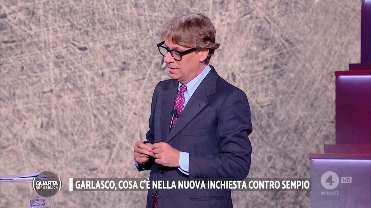 "Stasi viene condannato per l'assenza totale delle sue tracce sulla scena del crimine, Sempio invece l'accusa gli contesta l'omicidio per la presenza di tracce sulla scena del crimine" #Cavallaro #Garlasco #quartarepubblica