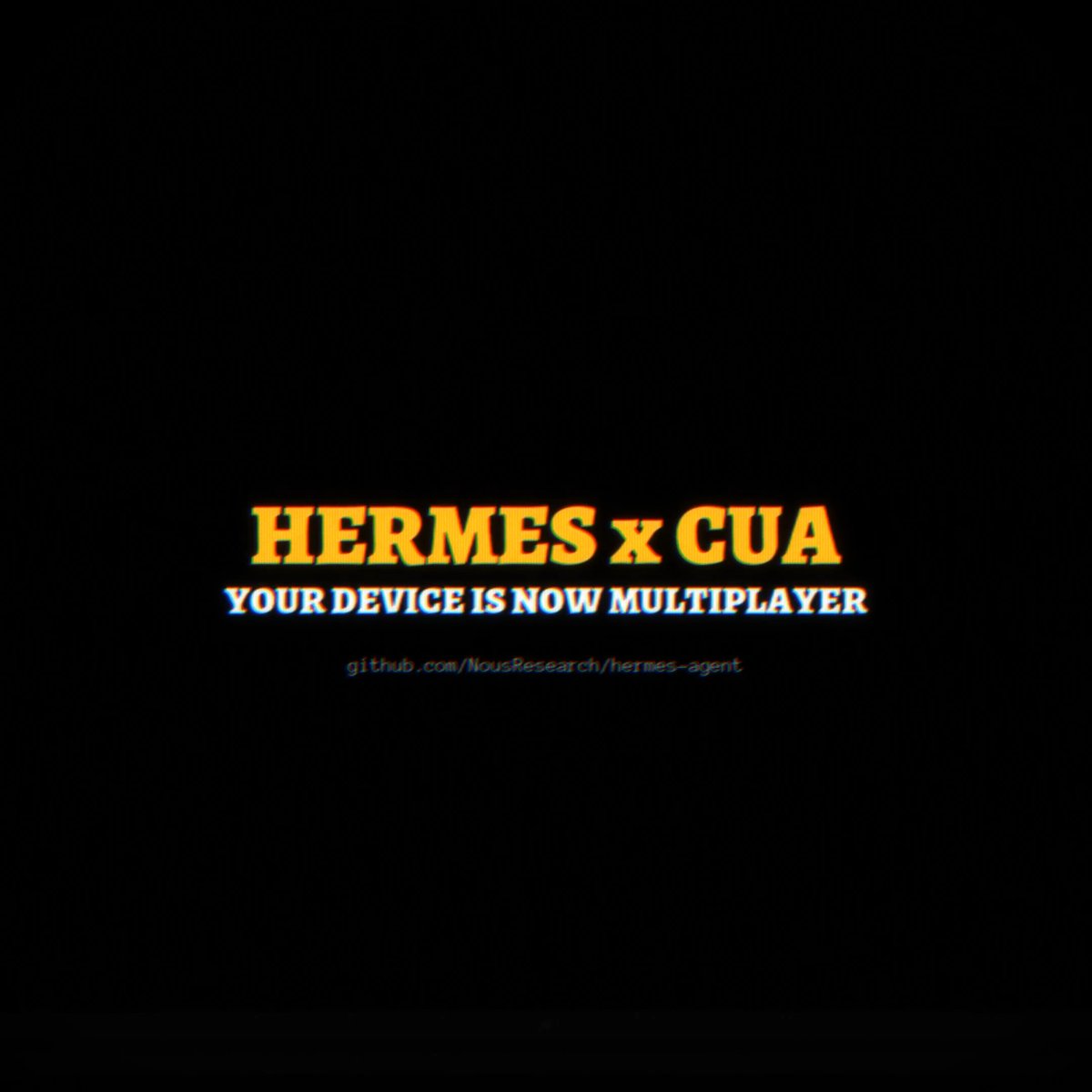 Computer use with any model Hermes Agent × Cua