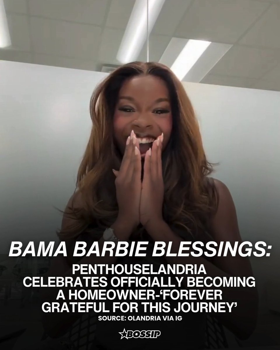 Everyone's favorite Bama Barbie Olandria recently shared on May 8 that she is officially a homeowner now that she's bought a townhouse. More on #BOSSIP.com -->