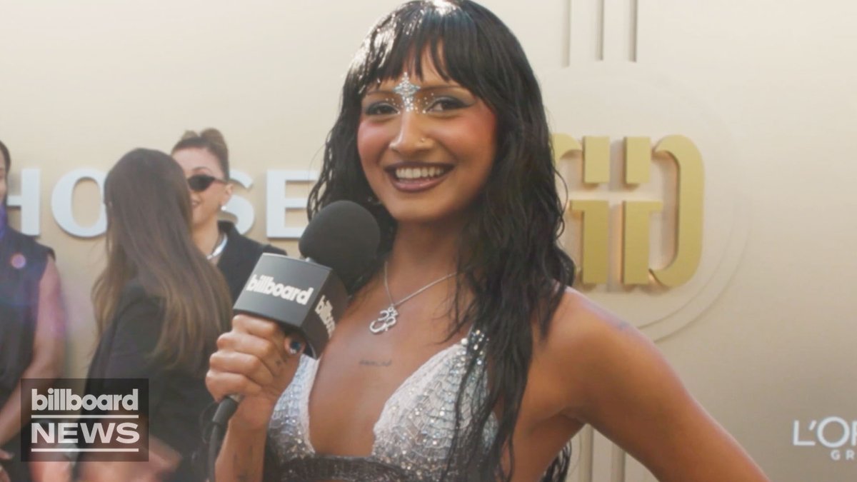Rhea Raj teases that her upcoming album is inspired by "old Bollywood" while at the 2026 Gold Gala.