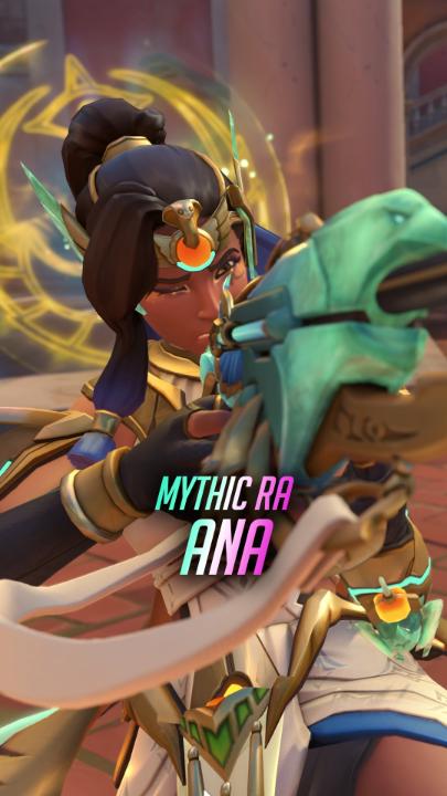New #Overwatch Mythic Skin: Ra Ana Trailer ☀️