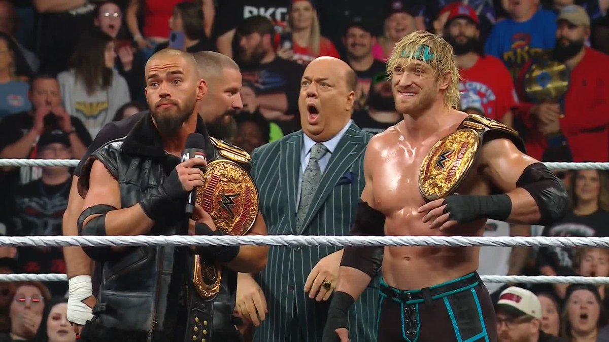The Vision are feeling VERY confident after #WWEBacklash! 🔥 Logan Paul | Paul Heyman | Austin Theory | Bronson Steiner
