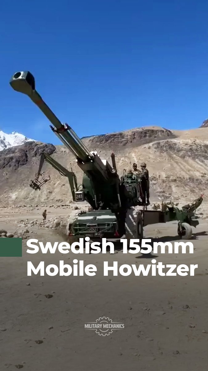 The Haubits FH77 is a Swedish 155 mm howitzer known for high firepower, mobility, and reliability.