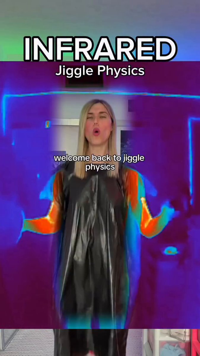 OK class, what did you learn today? #thermalcamera #jigglephysics