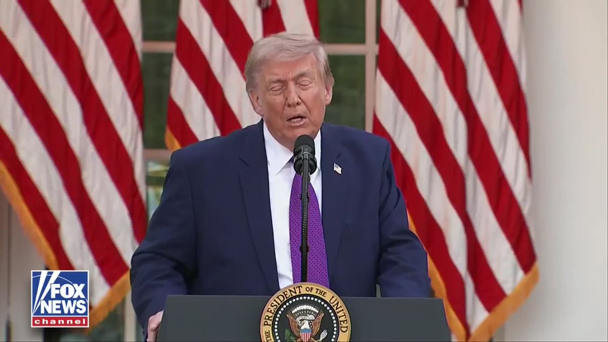 "I love the name." President Trump says Border Czar Tom Homan told him he didn't like the president's idea to rename ICE to "NICE" to mess with the media
