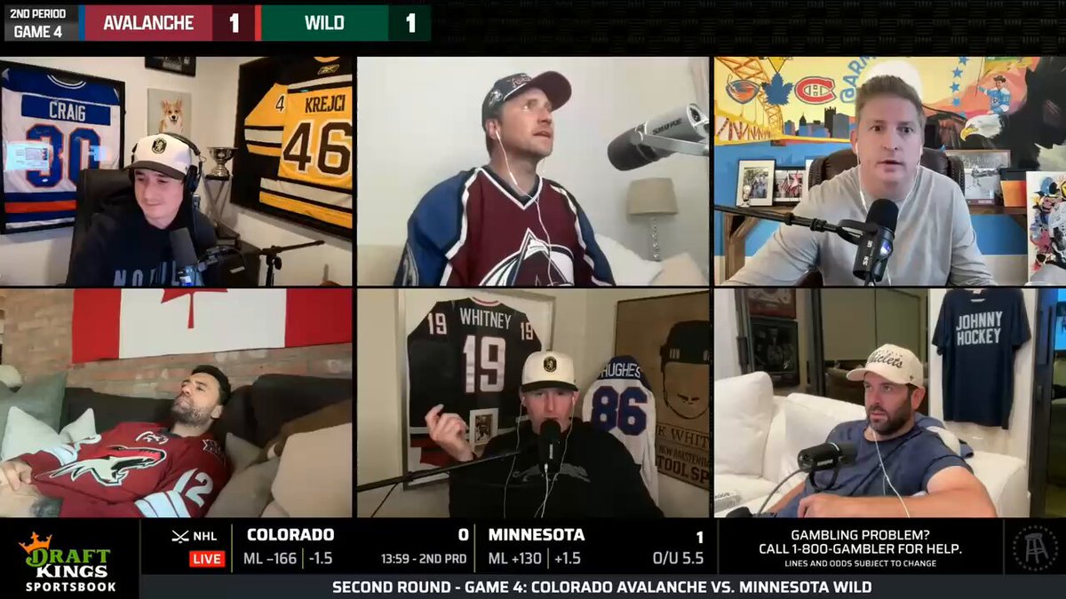 “Hehehe” Ryan “Bugsy” Malone joins and immediately gets his legendary chuckle going 😂