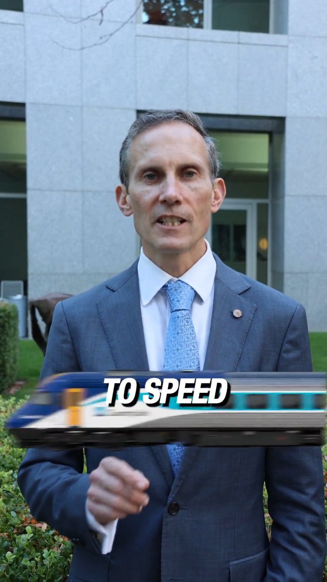 Sydney to Canberra by train? Beautiful… but a little slow. We’re investing to get travel time down below 4 hours. Greener, cheaper, more productive. 🚆