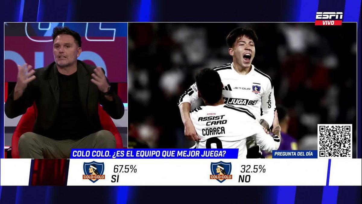 "NO ES UN COLO COLO QUE EL HINCHA SE SIENTA IDENTIFICADO" Rafael Olarra se refirió al estilo de juego mostrado por el Cacique con Fernando Ortiz y aseguró que por lo exhibido en ofensiva "aún no me convence". ▶️ Mira #ESPNFShowChile en el Plan Premium de #DisneyPlus.