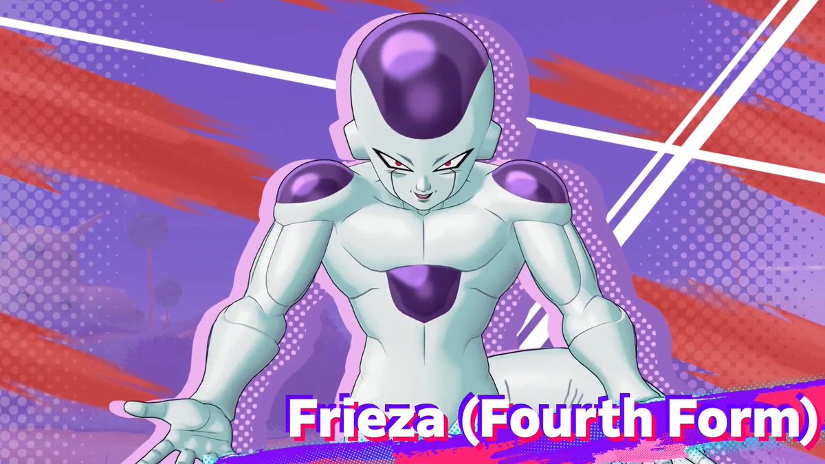📢NEW HERO ||◤Frieza (Fourth Form) ◢|| A dominator of the battlefield who limits enemy movement with wide-reaching walls. Blast enemies in the back as they run away in terror, then while they're weakened, send every last one off to Hell! #GekishinSquadra #Squadra #DragonBall
