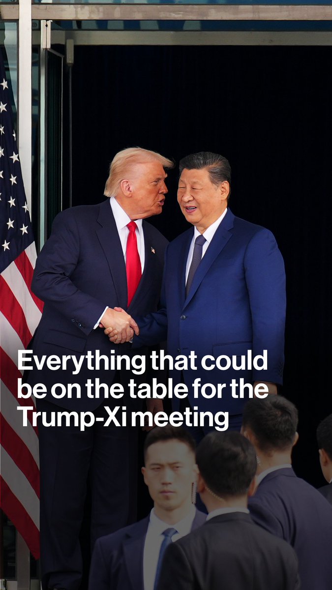 Trump and Xi are scheduled for talks on Thursday and Friday in Beijing as they wrestle with strong disagreements over trade and the US-Israeli war with Iran. Stephen Engle has more
