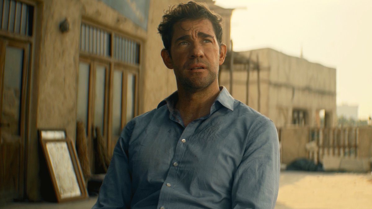 John Krasinski stars in Tom Clancy's Jack Ryan: Ghost War, which follows the titular character as he reluctantly returns to espionage and teams up with new and former allies on a high-stakes mission. Streaming on Amazon Prime Video on May 20.