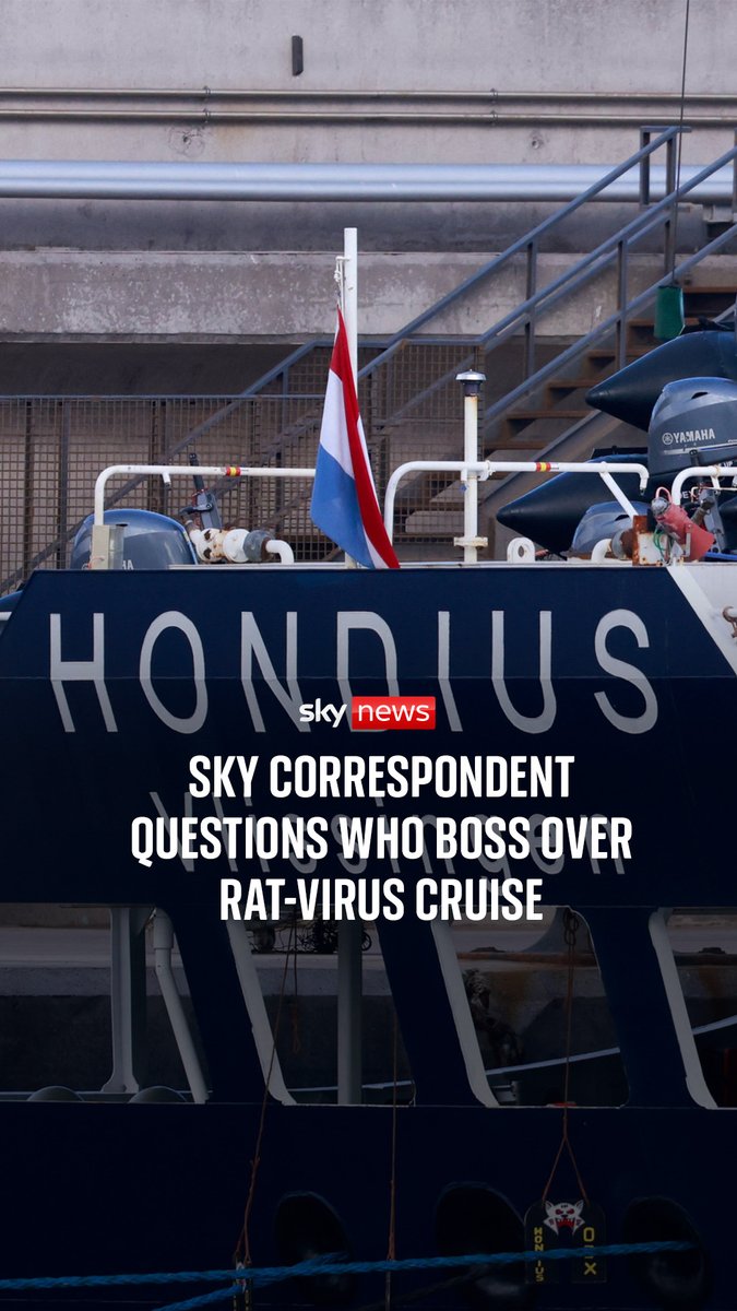 'Keeping them in a ship in a smaller space really affects the passengers' Sky's Sadiya Chowdhury quizzes the director general of the World Health Organisation over the handling of passengers on the ship hit by Hantavirus. Hantavirus latest: