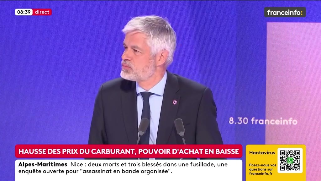 🔴 Pouvoir d'achat des Français en berne ➡️ "Si on veut préserver le pouvoir d'achat des Français, il va falloir faire des économies sur la dépense publique [...] Il faut arrêter l'assistanat [...] et arrêter cette bureaucratie administrative", dit Laurent Wauquiez, député LR