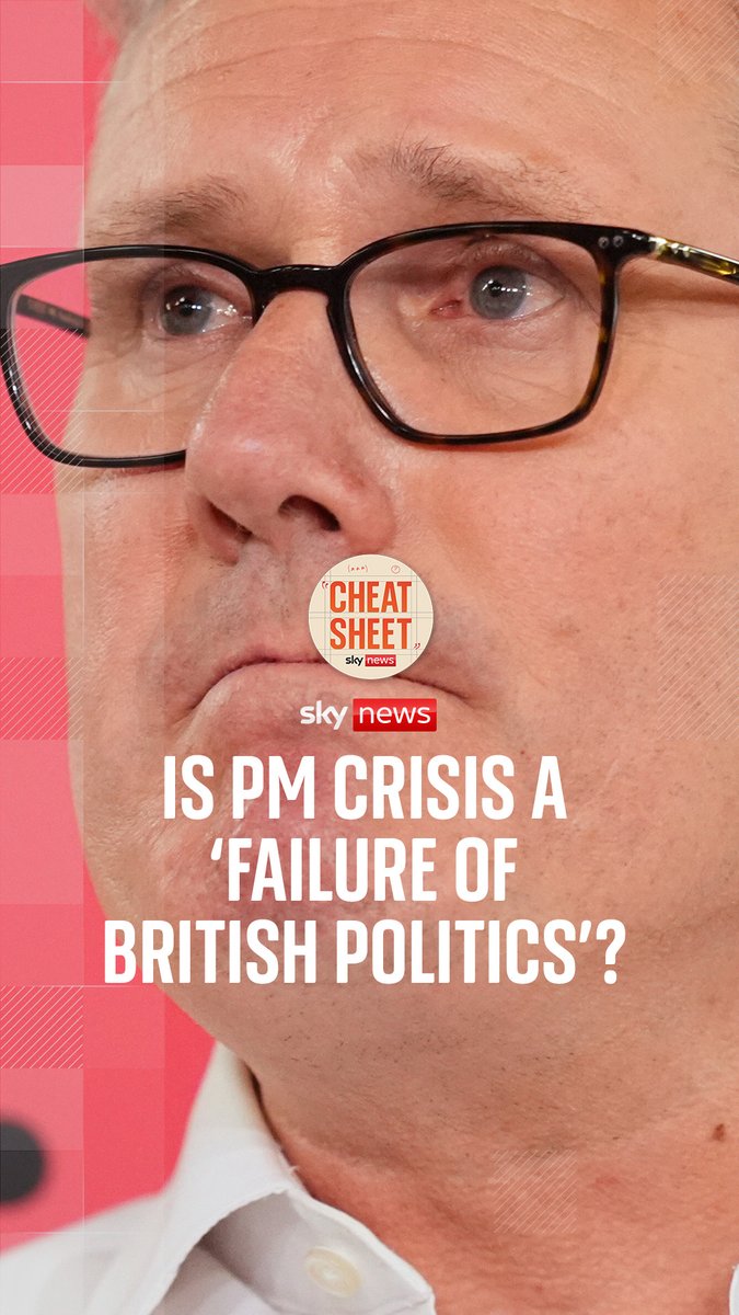๐๏ธ On Cheat Sheet with Sophy Ridge & Wilfred Frostโฆ ๐ Starmer to quit? ๐ Polanski tax apology ๐ Worldle to hit TV screens ๐ง ๐ฉ cheatsheet@sky.uk