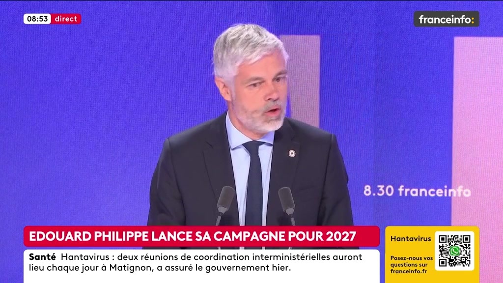 🔴 Les sondages pour 2027 ➡️"Je suis convaincu que Jean-Luc Mélenchon et La France insoumise sont beaucoup plus hauts que tout ce que les sondages leur donnent. Je n'oublie pas que la dernière fois, Jean-Luc Mélenchon a fait 22 % à l'élection présidentielle", dit Laurent Wauquiez