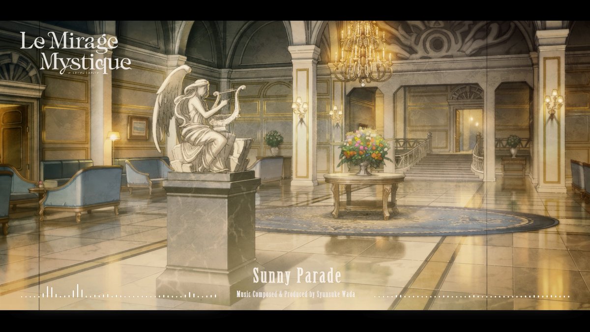 𓇬BGM紹介❶𓇬 Nintendo Switch用ソフト『Le Mirage Mystique』に 登場するBGMをフルサイズ公開 ♪Sunny Parade Music Composed by 和田俊輔 ▼YouTube版 #ミラミス