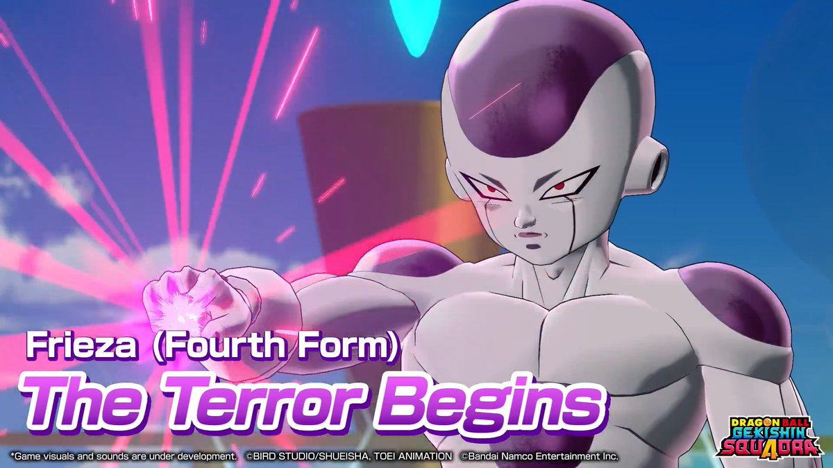 Add these new Frieza (Fourth Form) emotes to your collection!✨ Frieza (Fourth Form) arrives 5/13 (PT)! Check out the video!✅ #GekishinSquadra #Squadra #DragonBall