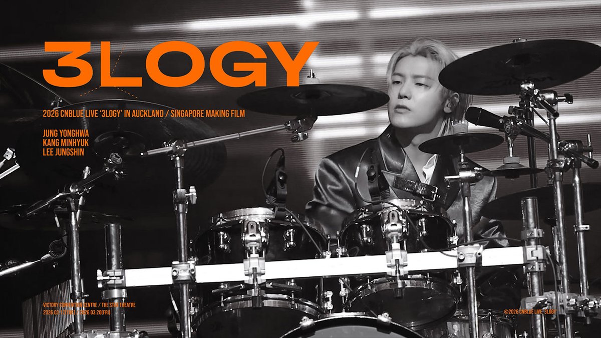 2026 CNBLUE LIVE '3LOGY' IN AUCKLAND & SINGAPORE Making Film ✔ #CNBLUE #씨엔블루 #3LOGY
