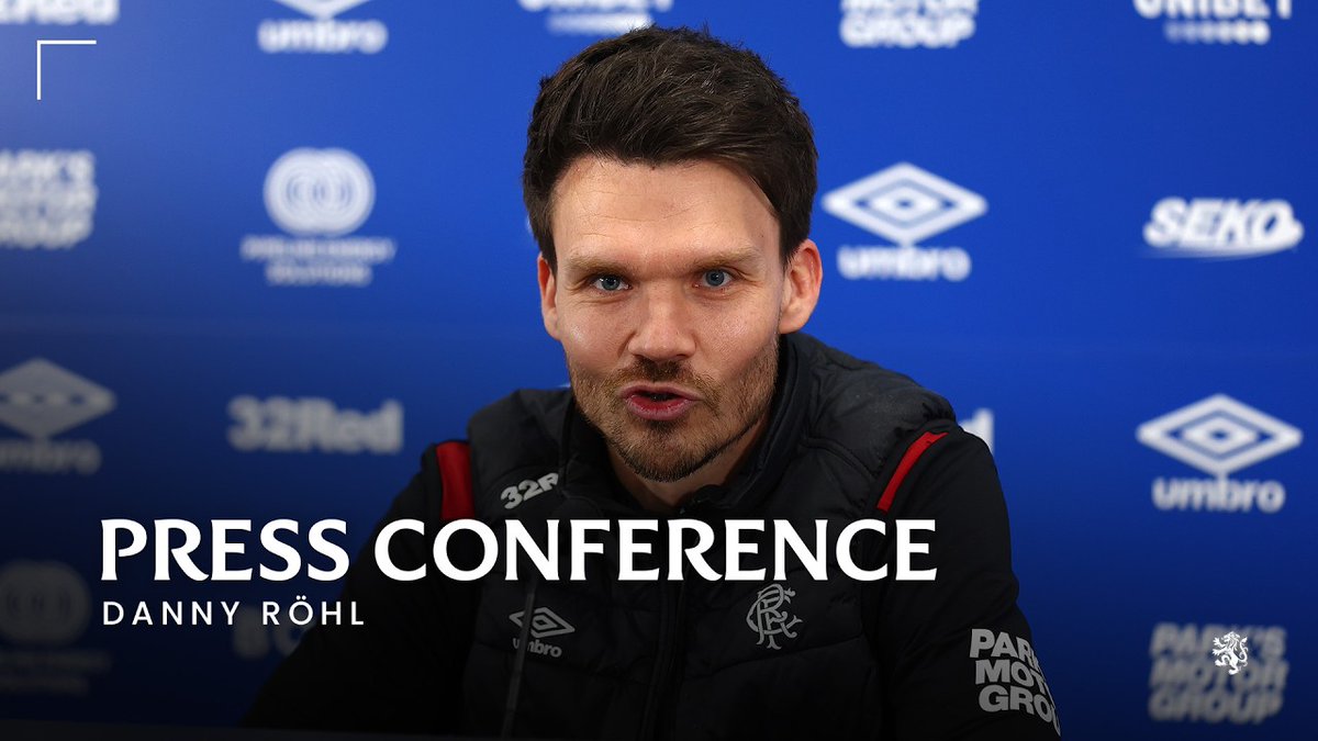 🎙️ Danny Röhl spoke to the media ahead of tomorrow’s match against Hibernian.