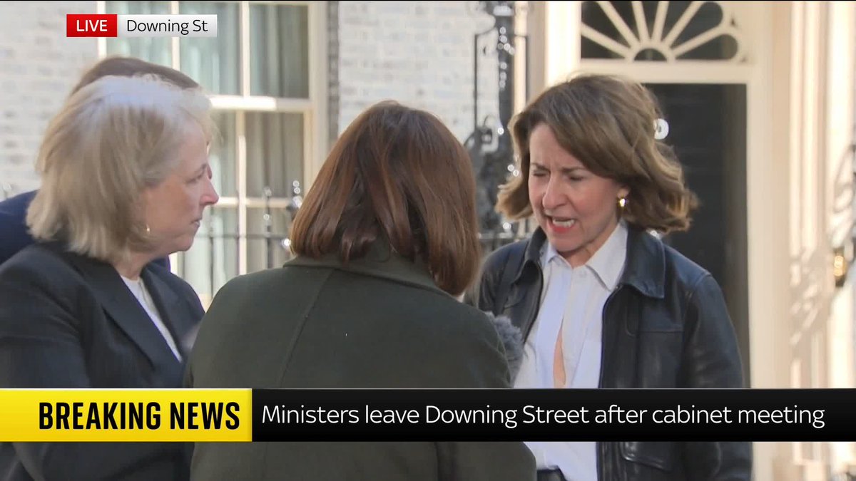 "The prime minister has my full support." Science, Innovation and Technology Secretary, Liz Kendall, talks to our political editor Beth Rigby following this morning's cabinet meeting. Politics latest: 📺 Sky 501 and YouTube