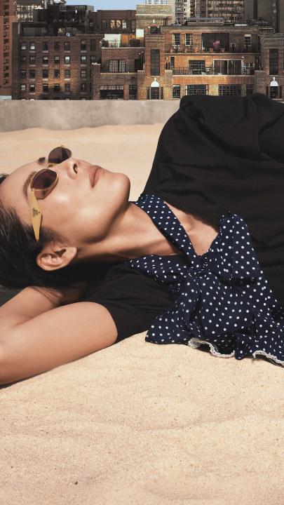 Liu Wen in the Prada Days of Summer 2026 campaign. Prada eyewear: classic shapes, shifting perspectives. Discover “Urban Beaches”: Creative Directors: #MiucciaPrada and #RafSimons Campaign Creative Direction: #FerdinandoVerderi Cast: #LiuWen #PradaSummer #PradaEyewear #Prada