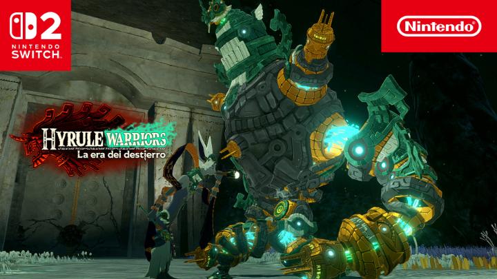 «¡Fue tan increíble que me dejara pilotar un gólem...!» #HyruleWarriors